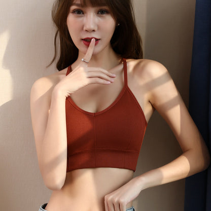 Large U Beauty Back Cross Sling Underwear Ladies Belt Chest Pad Anti-wardrobe Malfunction Base One-piece Tube Top Wrapped Che