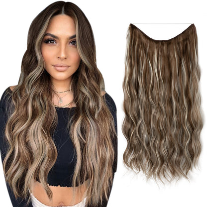 European And American Style Women Corn Curler Fishing Thread Long Curly Hair  Wig 154dd33e 96b7 477c af60 0aeb2065463b
