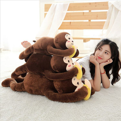 Elastic Monkey Cushion doll 1550878930191
