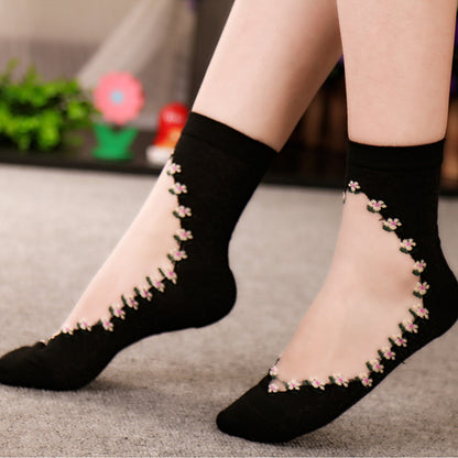 Lace Transparent Crystal Breathable Stockings 1551161d f7c5 4924 9fd1 ca66eeac4f72