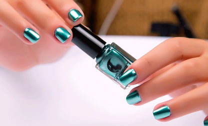 Stainless Steel Color Mirror Silver Nail Polish 1554958093090