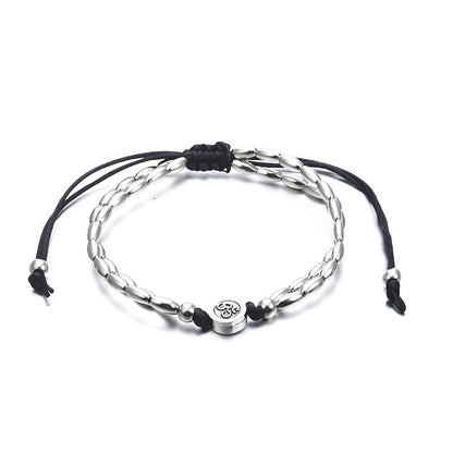 Round Starfish Yoga Pendant Anklet 1555566870765