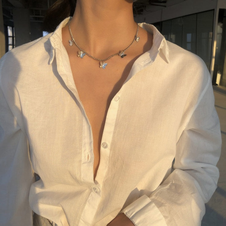 Fashion OL All-match Ins Style Pendant Necklace 1556478136124