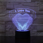 Valentines Day Gift Hands Holding Love 3D Night Light 1557176860050