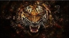 After the car manufacturers selling creative funny stickers horror 3D stereo file Glass Sticker personality perspective 15573