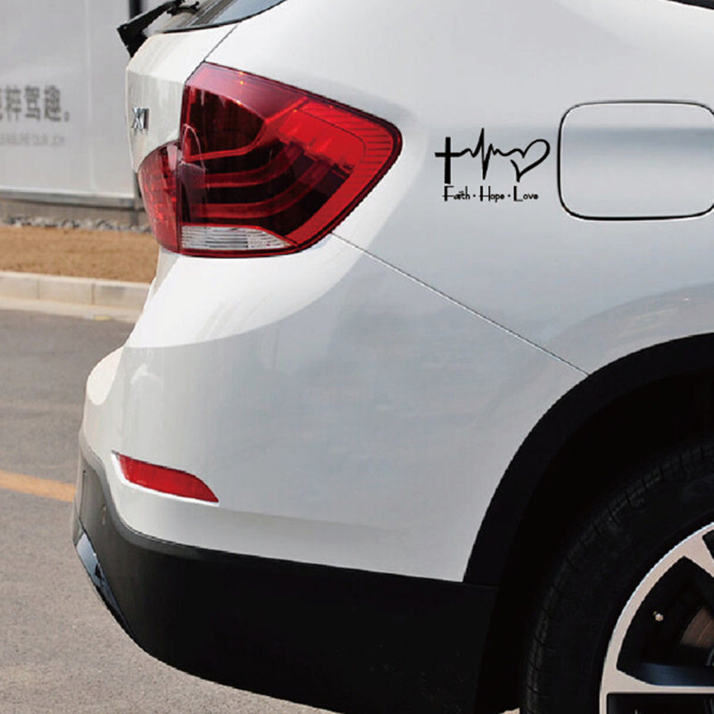 Faith hope love plus Wall Sticker 1558126547614