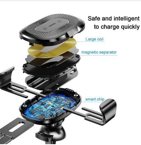 Gravity Bracket Wireless Charging Car Two-in-one Wireless Charging Bracket Charger 1558920151725