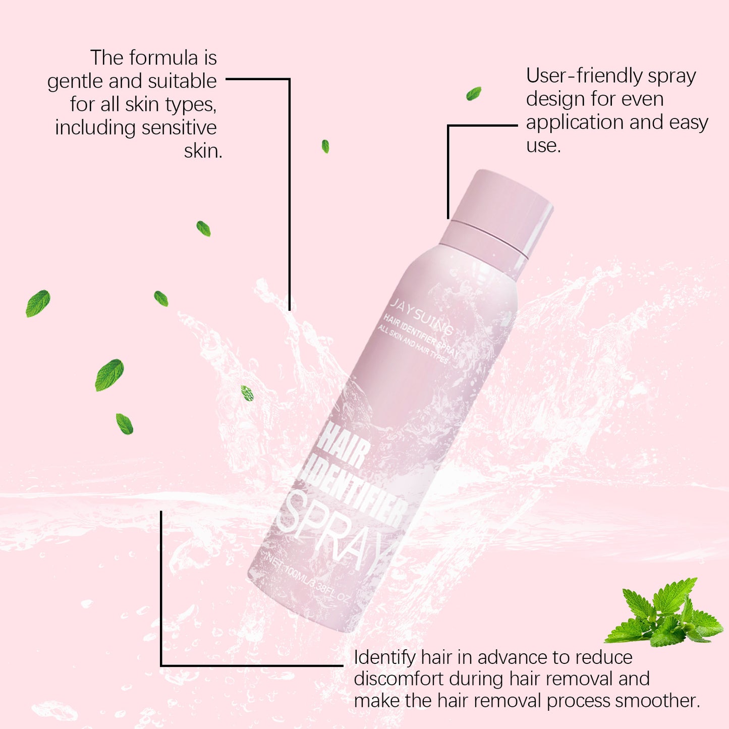 Hair Identifier Spray Set For Face Shaving Moisturizing Dermaplaner Spray For Face Shaving Skin Care 1559bf38 654e 4f73 880f 