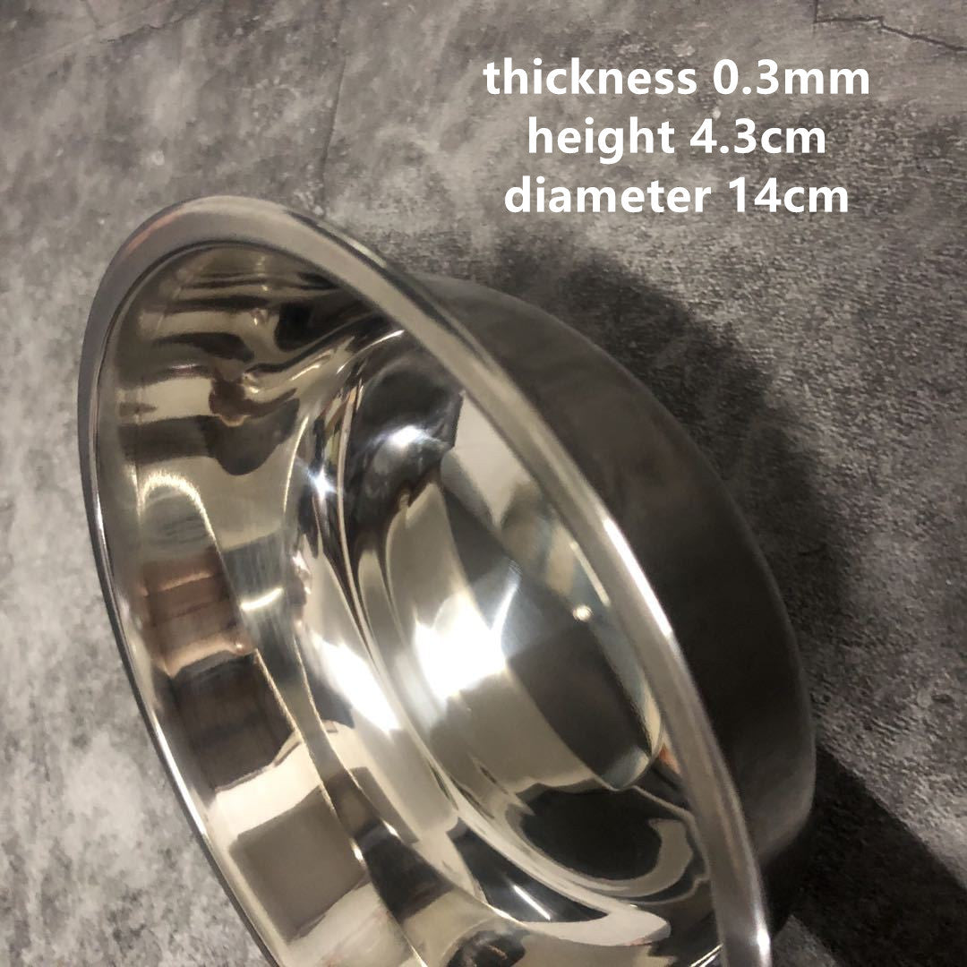 200mlStainless Steel Oblique Mouth Pet Cat Bowl - HD Wireless Product #9