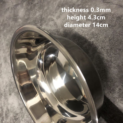 200mlStainless Steel Oblique Mouth Pet Cat Bowl - HD Wireless Product #9