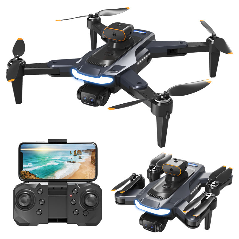 P17 Drone Automatic Return Brushless Obstacle Avoidance Remote Control High Definition Aerial Photography Optical Flow Quadco