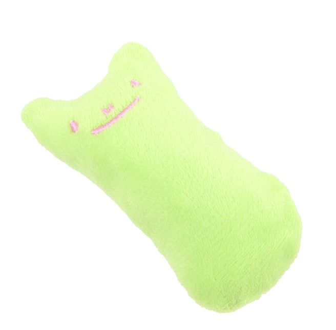 Catnip Cat Toys Pillow Interactive Cat Toy Catnip Pet Supplies Pillow Thumb Plush Teeth Grinding Bite Mint Cat Accessories 15