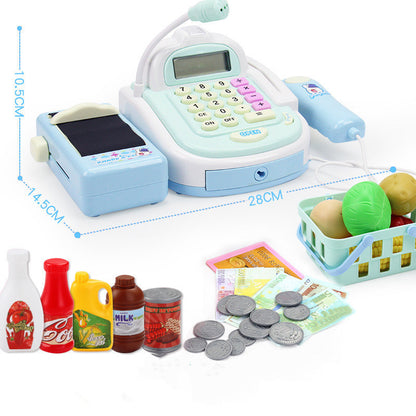Simulation supermarket cash register set 1566411467875