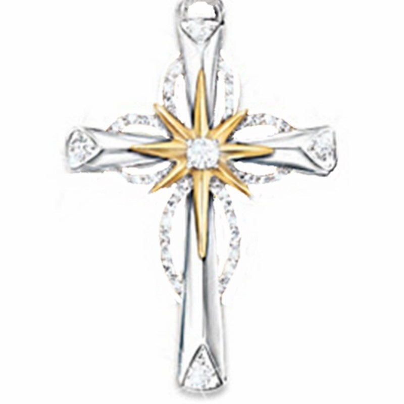 Octagonal star cross pendant 156899335101 7be95af7 7ee4 4689 a6d9 abaca9394d54