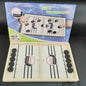 Puck Game Fast Sling Wooden Parent-child Interactive Game Chess Prop 15737005794