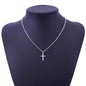 Ladies Clavicle Chain Cross Necklace 15777494861064