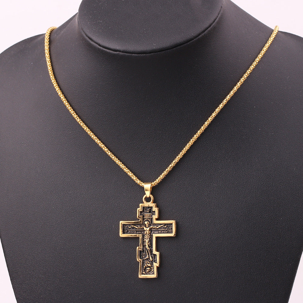Cross Jesus Pendant Necklace 1578198001371