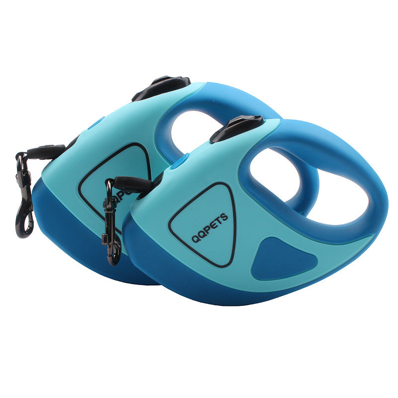 Pet Dog Automatic Retractable Fiber Leash Night Safety LED Shining Automatic Stretching Dog Hand Holding Rope Pet Supplies 15
