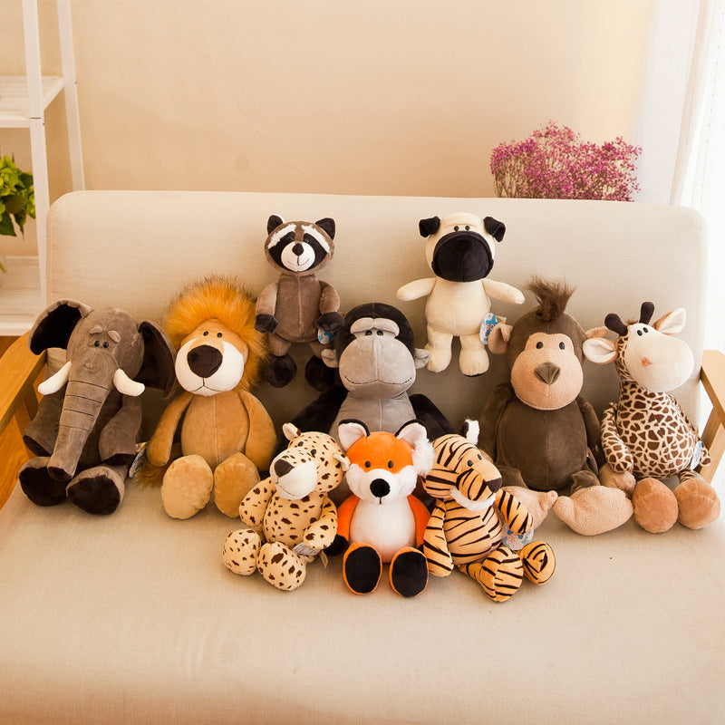Jungle animal plush toys 1585280894064