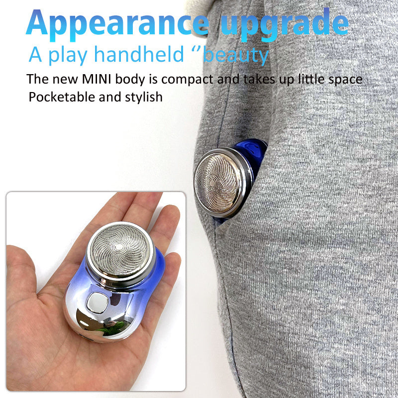 Mini Portable Face Cordless Shavers Rechargeable USB Electric Shaver Wet & Dry Painless Small Size Machine Shaving For Men 15