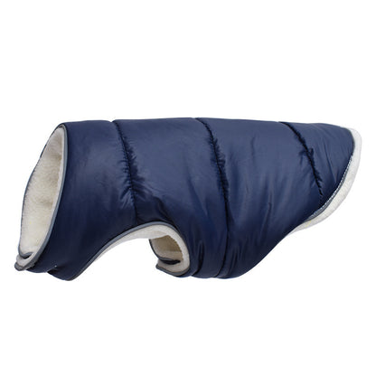 Pet Jacket Warm Winter Dog Clothes Reflective Puppy Clothing Vest Comfortable Fleece Pet Dogs Coat For Small Medium Large Dog