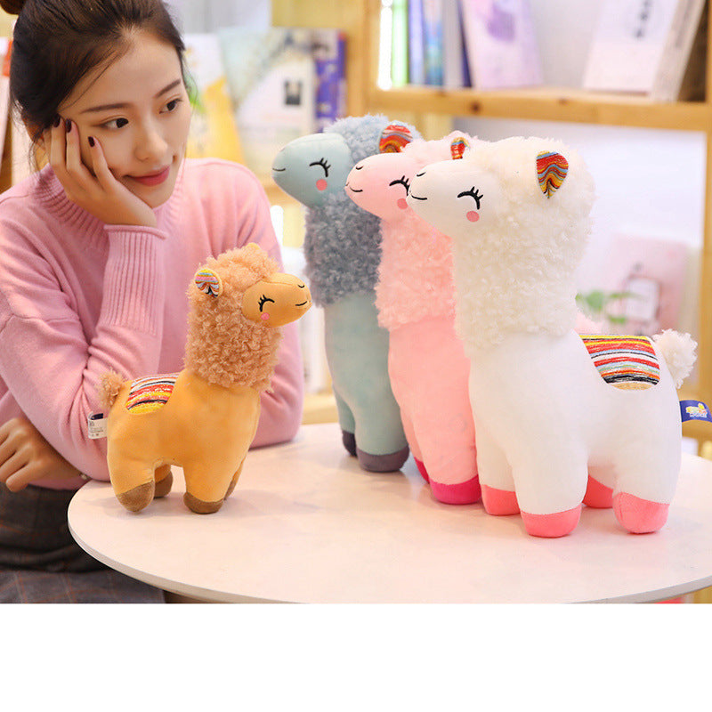 Alpaca Llama Plush Toy Doll Animal Stuffed Animal Dolls 1594546018722