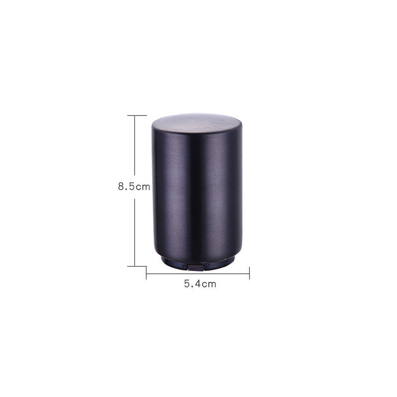 Portable Magnetic Automatic Beer Bottle Opener Bar Accessories Decor Stainless Steel Wine Can Openers with Brushed Metal 1594