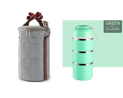 Amazing Compartment Lunch Box - Inspired by Japanese Chefs 1594714575817