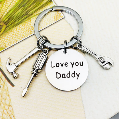 Father's Day Keychain Stainless Steel Hammer 1594fbe7 d362 4553 9a69 f18a4e9829ed