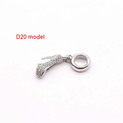 Copper Plating 14K Gold Large Hole Spacer Bead Can String Leather Rope Bracelet Pendant 1595ccce b779 4055 ac43 42c5f49676a6 