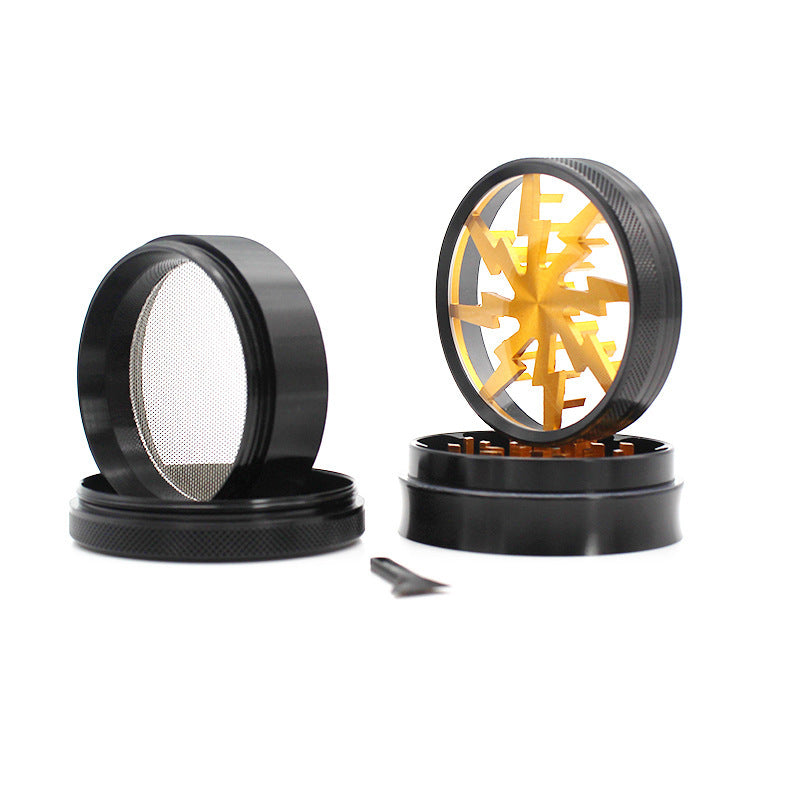 Aluminum Spice Grinder with Pollen Scraper 1597760110800