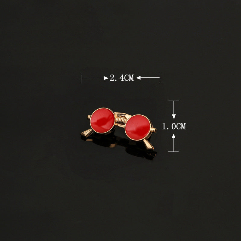 New Arrival Brooch Men's Suit Dress Accessories Enamel Oil Glasses Sunglasses Brooch 159c801c 4937 4522 b61a 3417d7a6d1f8