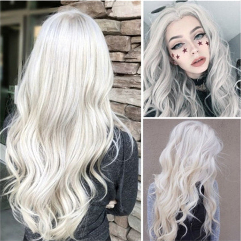 Universal Wig Full-head Wig Medium And Long Volume 15ad2ba6 e842 43b6 b28f 6c19b596abc7