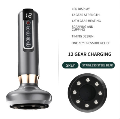 Electric Vacuum Cupping Massager For Body Anti-Cellulite Suction Cup Gua Sha Massage Body Cups Guasha Fat Burning Slimming Ja