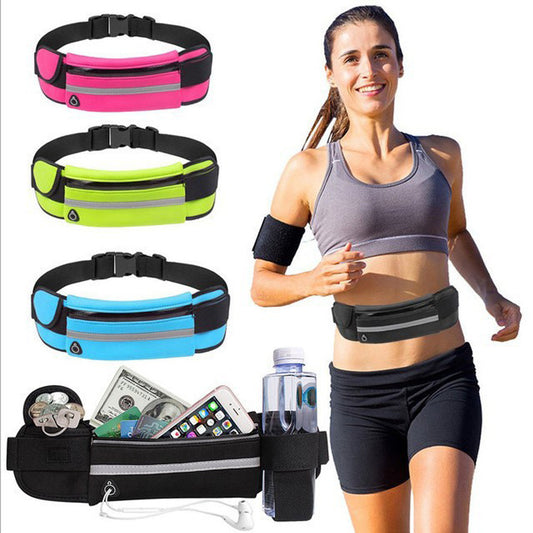 Fitness Waist Bag With Pocket Slim Running Jogging Belt Fanny Pack Bag For Hiking Cycling Workout Sports Gym 15d6903f a88a 4e