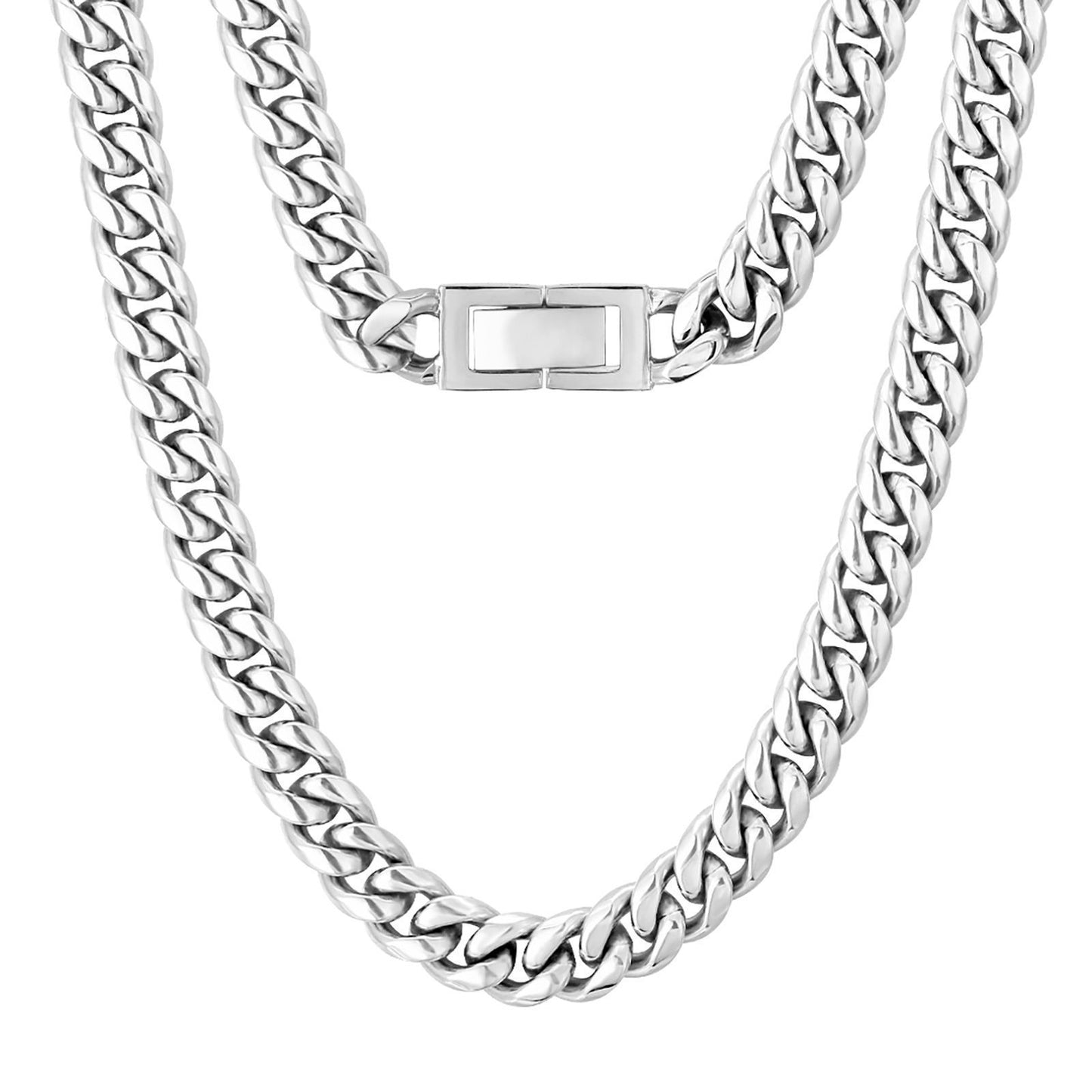 Stainless Steel Cuban Necklace 15e2e137 a4ba 4101 950b 610fdb6c32f5