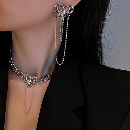 Retro Love Earrings Chain Tassel Temperament 15ed4bef 4702 41c7 acb8 8682b9c804e4