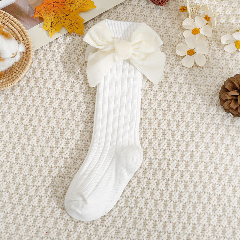 Children's Christmas New Year Lint Bowknot Baby's Socks 15fe5c1f 4731 4180 8257 58e64ed7efa8