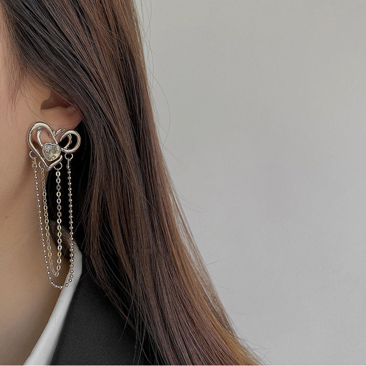 Retro Love Earrings Chain Tassel Temperament 15fefc43 df8b 4f23 a5d4 944bd5cdf39a