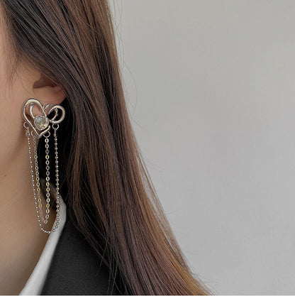 Retro Love Earrings Chain Tassel Temperament 15fefc43 df8b 4f23 a5d4 944bd5cdf39a