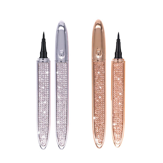 Magic Lashes Self-adhesive Liquid Eyeliner Pen Glue-free Magnetic-free Makeup Eyelashes Tools Waterproof Eye Liner Pencil 160