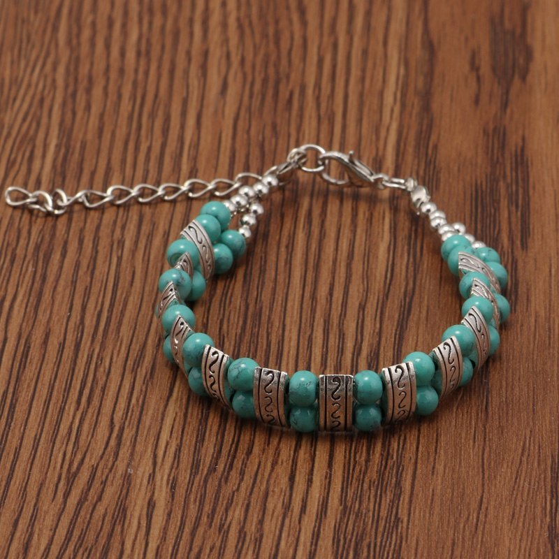 Ethnic Turquoise Bracelet 1602925228294