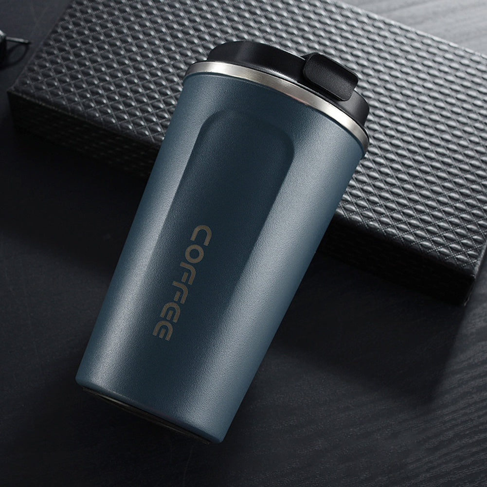 Travel Office Car Stainless Steel Thermal Vacuum Coffee Mug 1602959926120