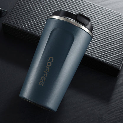 Travel Office Car Stainless Steel Thermal Vacuum Coffee Mug 1602959926120