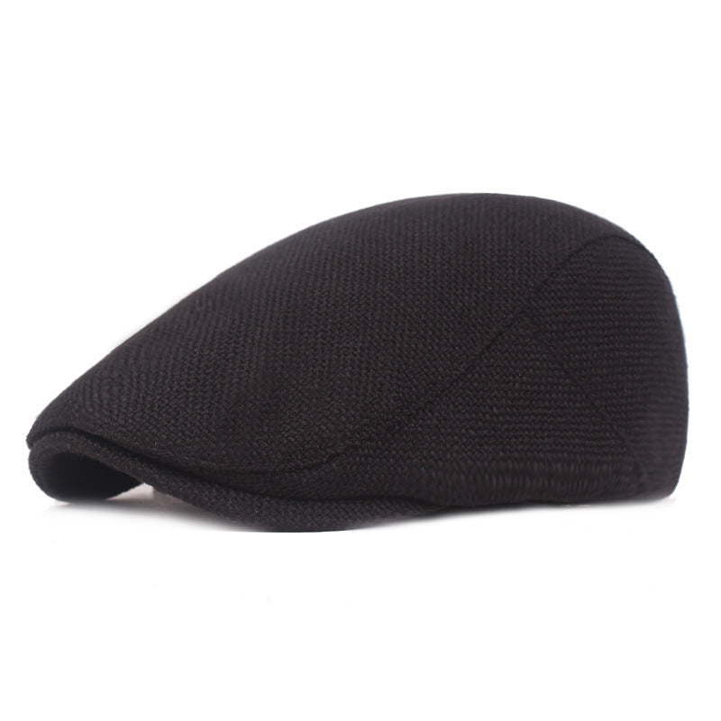 Outdoor Tourism Monochrome Cotton And Linen Berets 1603997420470