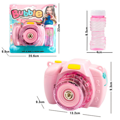 Camera Bubble Blowing Toys For Kids Fully-Automatic Soap Bubble Machine 16046397080480