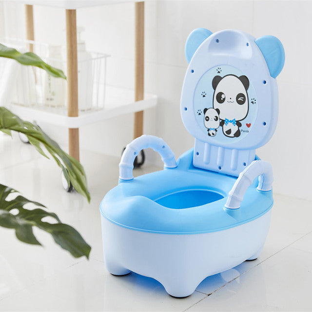 Children's potty baby toilet seat back portable comfort basin 1606558706502