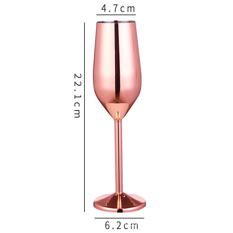 Stainless steel champagne glass and red wine cup 1610520471488