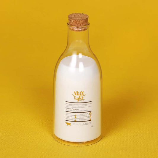 Milk Bottle USB Charing LED Nightlight Lamp Baby Gift 1611638645692