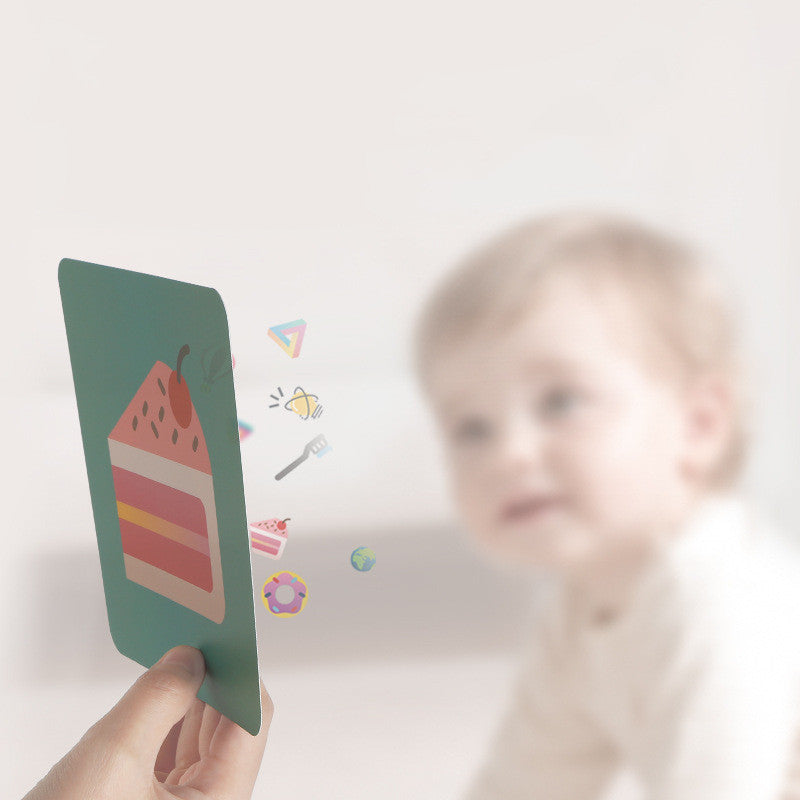 Black And White Cards Infant Early Learning Cognitive Cards Inspire Color Flash Card Toys 1611889273291